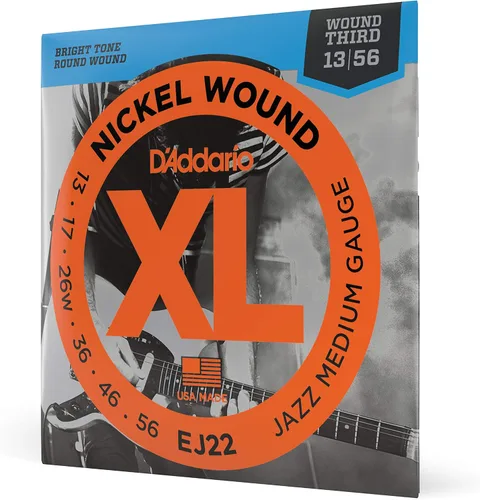 Vista 53 de D'Addario XL EXL157 - Cuerdas de níquel para guitarra eléctrica de 6 cuerdas, entonación perfecta, sensación consistente, durabilidad fiable