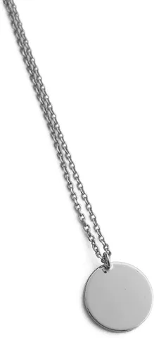 Vista 3 de Honeycat Mini collar con dije de Yin Yang en oro rosa o plata Joyería minimalista y delicada