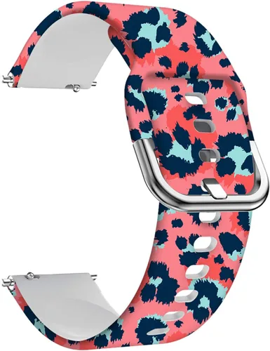 Vista 17 de Correa de silicona universal de repuesto para reloj, 25/32 pulgadas, correas suaves compatibles con reloj Gizmo/Samsung Galaxy Watch Active/1.65