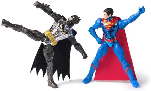 Vista 3 de DC Comics Metal Force Transforming Batwing, juego 2 en 1