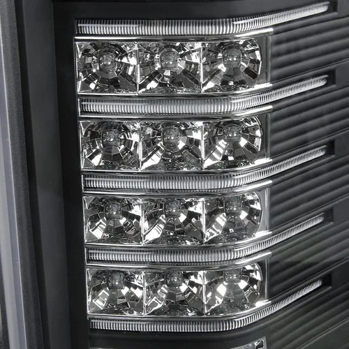 Vista 6 de Spec-D Tuning LT-SIV07JMLED-RS luces traseras LED transparentes, color negro