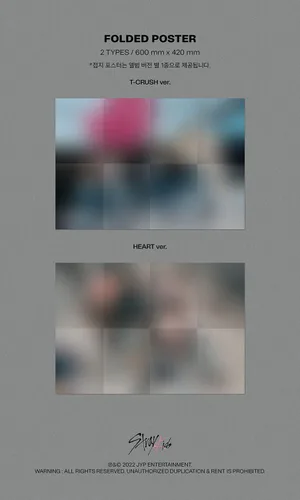 Vista 8 de ( STANDARD EDITION ) STRAY KIDS MAXIDENT Mini Album ( HEART Ver. +1ea Store Gift Card ) K-POP SEALED