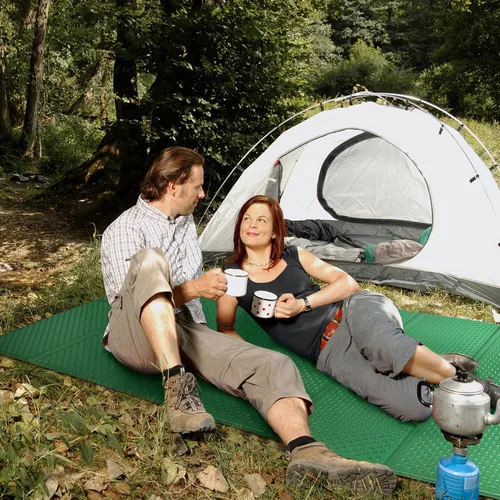 Vista 9 de REDCAMP Almohadillas de espuma plegable para acampar para dormir, almohadilla impermeable de espuma de celda cerrada para dormir mientras acampas
