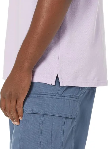 Vista 3 de Tienda Essentials Mens Regular-Fit Cotton Pique Polo Shirt