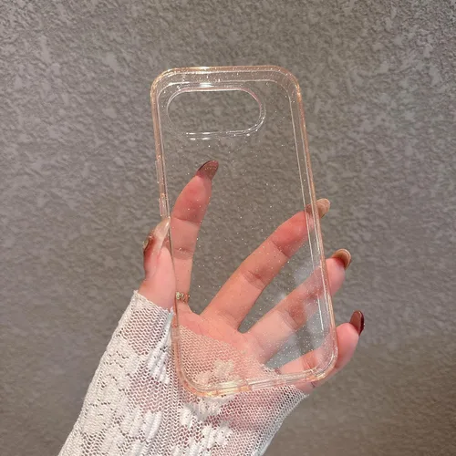 Vista 8 de Magnética para Google Pixel 8 Funda para Mujeres, [Efecto Holográfico Iridiscente que Cambia de Color] Funda Protectora de Teléfono Mate de Moda