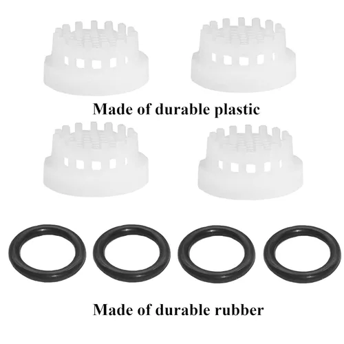 Vista 4 de 4 piezas de kits de juntas tóricas 141025, piezas de repuesto para grifos abatibles Plastic & rubber, Screen washers, Household faucet seal repair