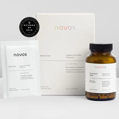 Vista 4 de Novos Boost NMN 250mg Probado por terceros Pureza ultra alta para apoyo NAD+, energía y longevidad Suplemento NMN estabilizado para hombres