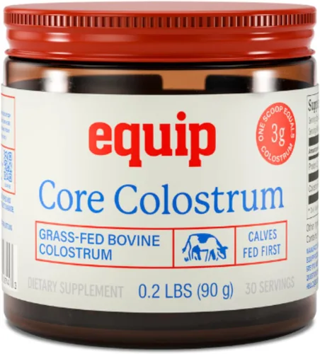 Vista 9 de Equip Foods Core Gomitas de Calostro Bovino, Suplemento de Calostro Alimentado con Pasto Delicioso de 1g por Porción - Salud Intestinal, Inmunidad