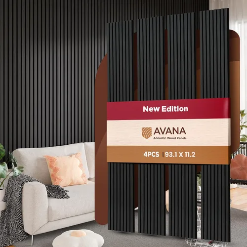 Vista 57 de Paquete de Muestras de Color de Paneles de Pared Acústicos Avana - Paneles de Madera Premium para Decoración de Paredes - Insonorización