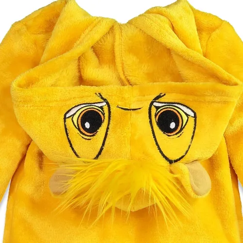 Vista 7 de Disney Mono de cosplay con cremallera Simba de Rey León para recién nacido a bebé