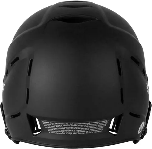 Vista 4 de Casco mate sóftbol Rip-It Vision Pro Mate negro
