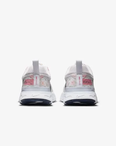 Vista 5 de Nike React Infinity 3 Premium - Tenis de correr para mujer (FD4151-100, blancoazul marino medianoche-tinte platinado)