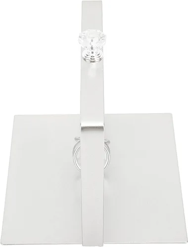 Vista 8 de Soporte para pañuelos, servilletero de metal, moderno y elegante, mango de elevación, dispensador de servilletas de papel cuadrado, restaurante