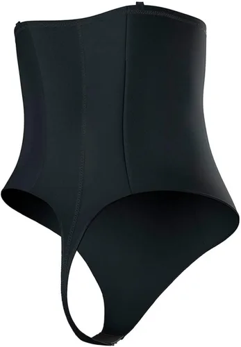 Vista 2 de Leonisa Tanga moldeadora de cintura alta con control de abdomen, ropa interior para mujer