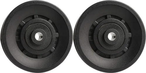 Vista 8 de Universal Bearing Pulley Wheel for Cable Machine Gym Equipment Part Garage Door