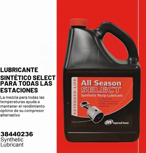 Vista 2 de Ingersoll Rand All Season Select - Aceite sintético para compresor de aire