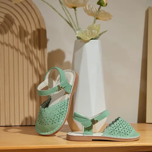 Vista 42 de THEE BRON Sandalias cómodas para niñas, zapatos para niños, sandalias rellenas