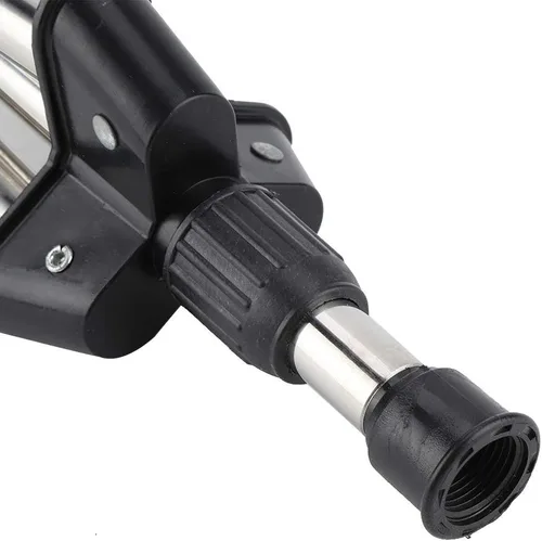 Vista 3 de Syrisora Trípode de acero inoxidable Herramienta de riego de agua Aspersor Sistema automático Jardín Suministros de césped