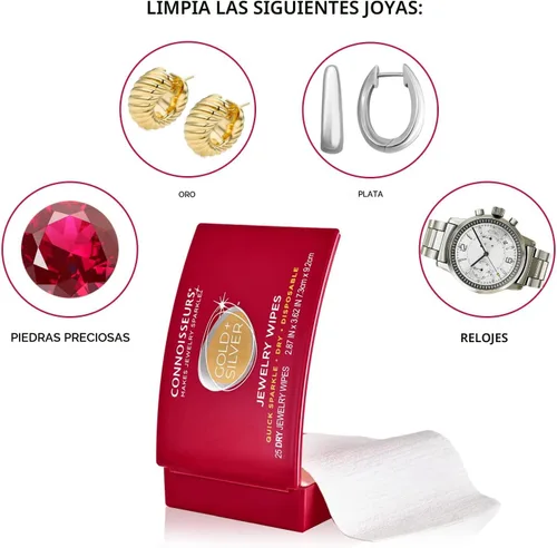 Vista 7 de Conocedores - Paquete de toallitas Diamond Dazzle Stik y joyas