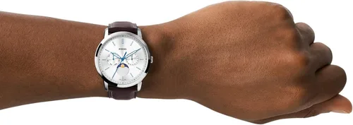 Vista 4 de Fossil Mens Neutra Stainless Steel Quartz Moonphase Multifunction Watch