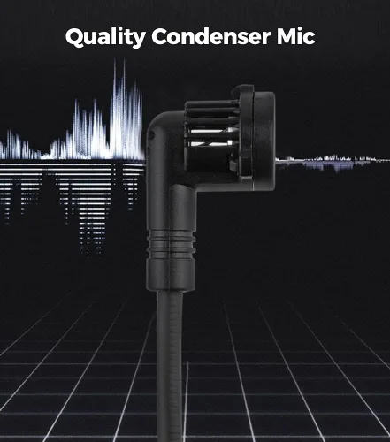 Vista 5 de Micrófono inalámbrico de flauta de 2.4G para instrumentos musicales, micrófono, receptor inalámbrico y transmisor, para flauta y más