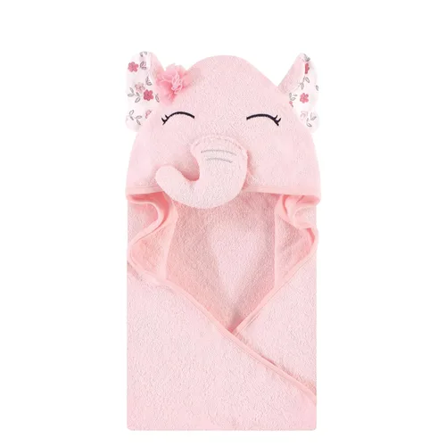 Vista 50 de Hudson Baby Toalla con capucha unisex de algodón con cara de animal para bebé, cocodrilo, talla única