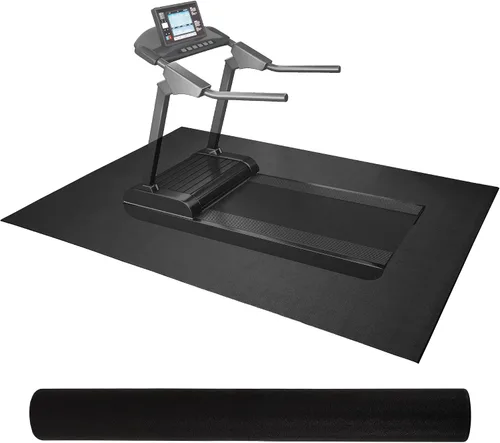 Vista 8 de Fitvids High Density Home Gym Treadmill Exercise Bike Equipment Mat, 1/4" Thick, Multiple Sizes