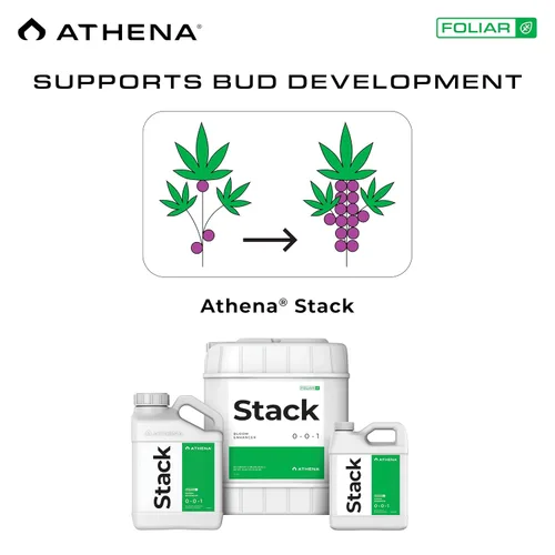 Vista 4 de Athena Foliar Stack Bloom Booster Natural Kelp Hydroponic Nutrient 1 galón
