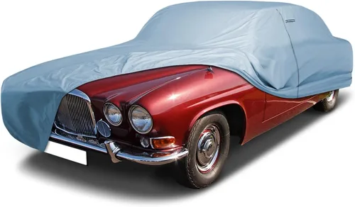 Vista 41 de iCarCover Funda de automóvil personalizada premium para Jaguar 420 1966-1969, resistente, impermeable, para todo tipo de clima, lluvia, nieve