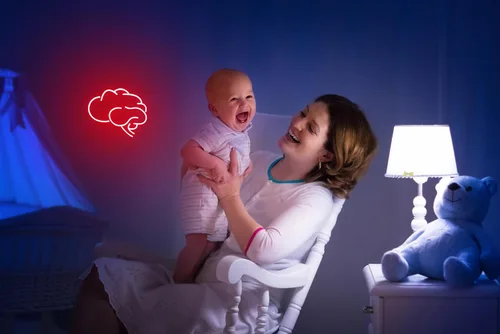Vista 6 de AdvPro Señal de neón LED de silicona Brain Flex - Azul - st16s33-fnu0063-b