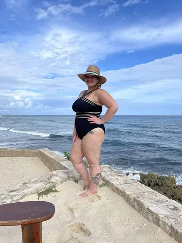 Vista 7 de Hilor - Traje de baño de una pieza para mujer, diseño con parte delantera cruzada y recortes