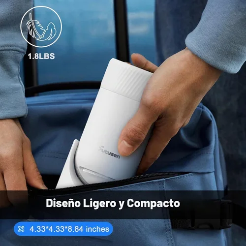 Vista 6 de Mini proyector con Wifi y Bluetooth portátil, 180 grados Roation Altavoz incorporado que se conecta al teléfono, laptop, PC, mini proyector al aire