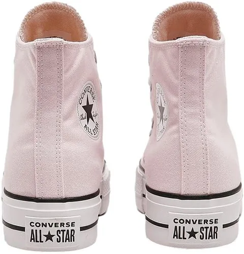 Vista 4 de Converse - Chuck Taylor All Star Tenis de mujer altos de plataforma con diseño de leopardo