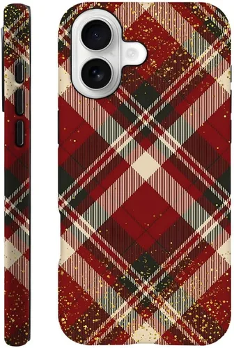 Vista 54 de Compatible con iPhone 13, Funda para teléfono duradera y a prueba de golpes con diseño de estantería de otoño - Calabaza de otoño Otoño Otoño