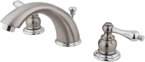 Vista 15 de Kingston Brass KB976AL - Grifo victoriano de baño extendido, cobre antiguo, 10 x 5.75 x 4.06
