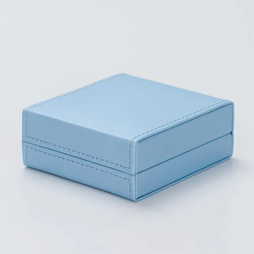 Vista 8 de Oirlv Caja de regalo de pulsera preciosa azul para boda, Navidad, cumpleaños, caja de regalo para mujeres y niñas, caja de regalo de joyería