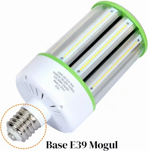 Vista 6 de TJBB Paquete de 2 bombillas LED de mazorca de maíz de 100 W, bombilla LED de base grande Mogul E39 (reemplazo de 250-400 W MH/HPS), iluminación