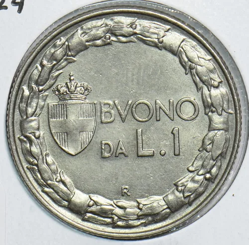 Vista 2 de Collectible Coin Italy 1924 Lira 198113