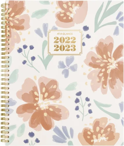 Vista 12 de AT-A-GLANCE Agenda 2022-2023, semanal y mensual académica, 8-1/2 x 11 pulgadas, grande, insignia geográfica (1613G-905A)