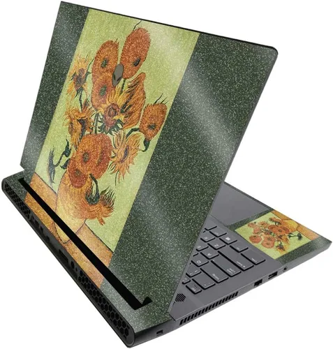 Vista 595 de MightySkins - Skin brillante con purpurina para Alienware M17 R3 (2020) y M17 R4 (2021) - Diversión de los años 90 Acabado duradero con purpurina