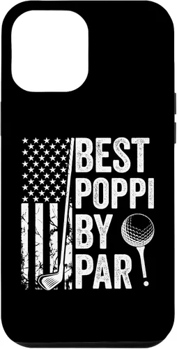 Vista 6 de iPhone 14 Best Poppi By Par USA Flag Golf Father's Day Golfing Dad Case