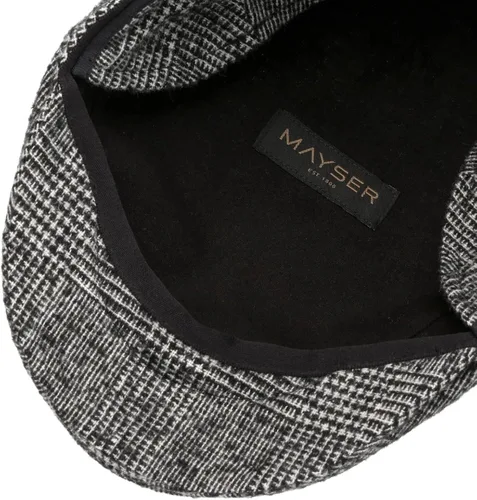 Vista 4 de Mayser Merlino - Gorra plana con orejeras para hombre, fabricada en la UE