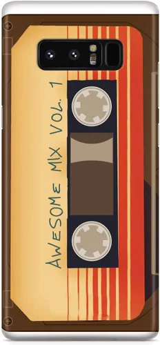 Vista 19 de Inspired Cases - Compatible con iPhone Xs Max - Funda protectora con textura 3D para Apple iPhone Xs Max - Awesome Mix Vol. 1 Old School Vintage Tape