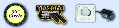 Vista 7 de Bachmann Trains - Juego de tren eléctrico Pacific Flyer listo para usar - escala HO