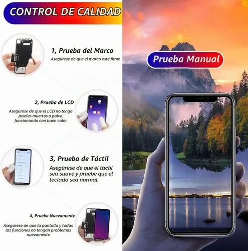 Vista 7 de para iPhone 11 Reemplazo de Pantalla 6.1", Pantalla Táctil 3D COF LCD Digitalizador para A2111, A2223, A2221 con Kit de Herramientas de Reparación +