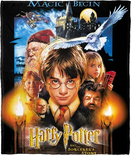 Vista 6 de Northwest Harry Potter - Manta de seda táctil, 50 x 60 pulgadas, All I Want for Christmas