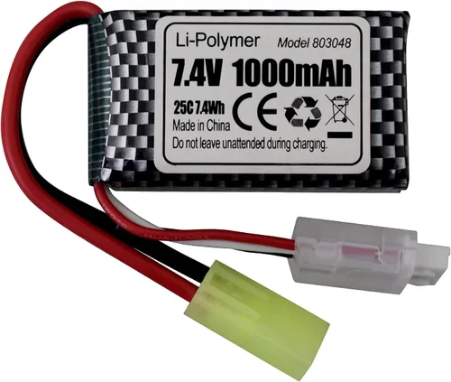 Vista 3 de Accessory 2PCS 7.4V 1000mAh Odamiya Plug Lithium Battery for 300E 9201E 9300 9310 9305E 9304E 9303E 9302E 9301 RC Car, RC Boat, RC Drone