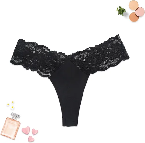 Vista 4 de Banamic Tanga sexy G String para mujer, ropa interior, tangas, bragas para mujer