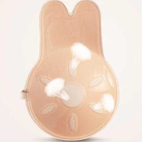 Vista 3 de Verdancy Push Up Bras Sticky Adhesive Invisible Reusable Silicone Breast Lift Strapless Backless Rabbit Nipple Cover Pads