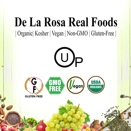 Vista 4 de De La Rosa - Vinagre de vino blanco orgánico, envejecido en barricas de madera españolas, vegano, sin OMG y sin gluten, Kosher para Pascua, ideal